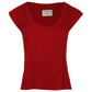 Top Cherry Knit Rojo