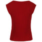 Top Cherry Knit Rojo