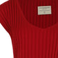 Top Cherry Knit Rojo