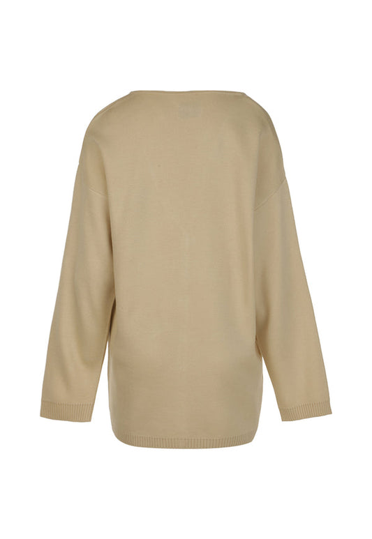 Sweater Almond Milk Knit Ivory