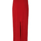 Skirt Cherry Knit Fluffy Rojo