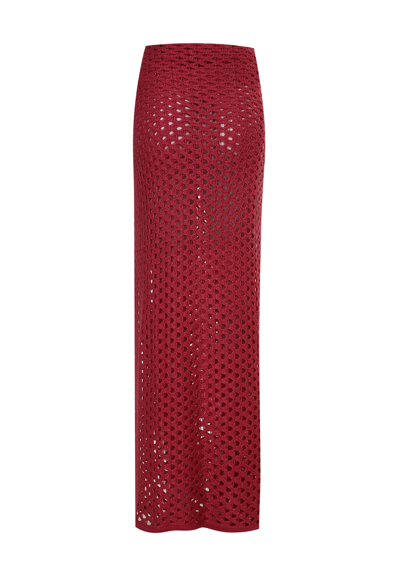 Sarong Caprichosa Knit Salmon