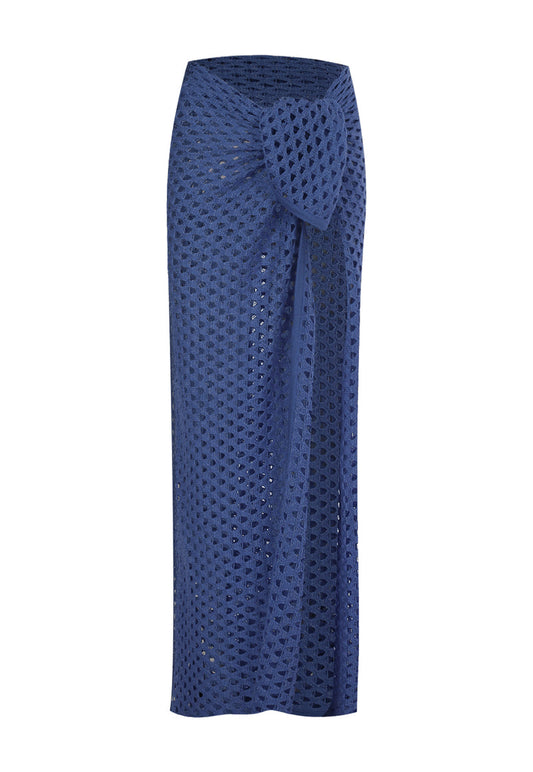 Sarong Caprichosa Knit Azul