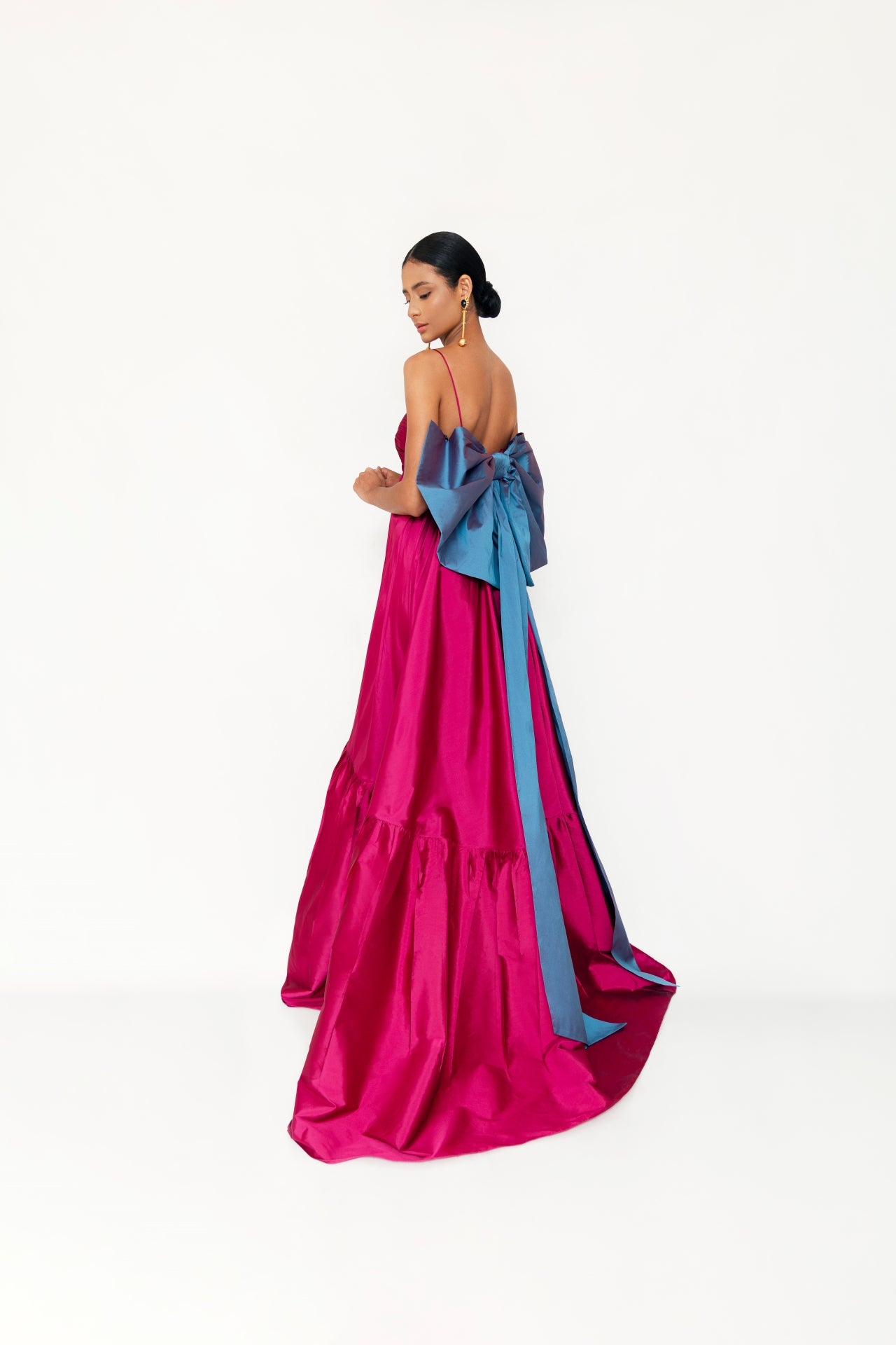 Vestido Kary Fucsia