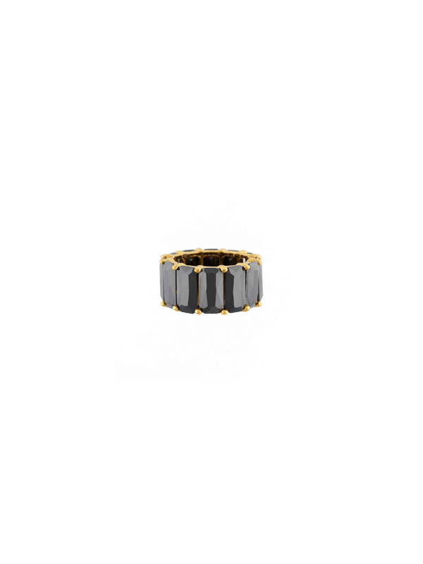Anillo Gran Baguette Onyx