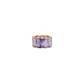 Anillo Gran Baguette Amatista
