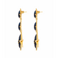 Aretes Estrella cascada Sabah Zafiro
