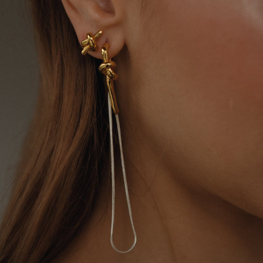 Arete Knot Gold & Silver