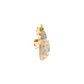 Broche Royal Thot Crystal-Pearl Enamel