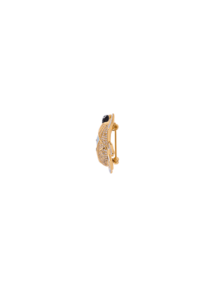 Broche Escarabajo Delerio Anka Cristal