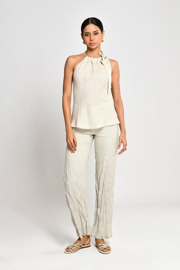 Blusa Halter Cloe Avellana