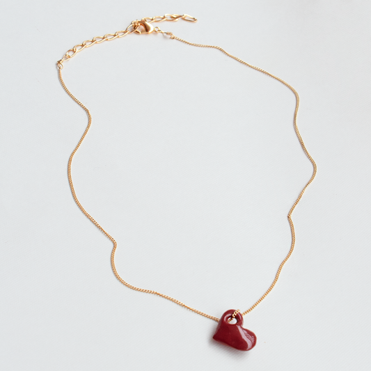 Collar Corto Red Glasse