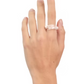 Anillo Remolino Blanco
