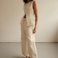 Top Chaleco Union Beige