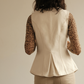Top Chaleco Union Beige