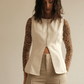 Top Chaleco Union Beige
