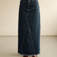 Falda Maxi de Denim 100% Algodón