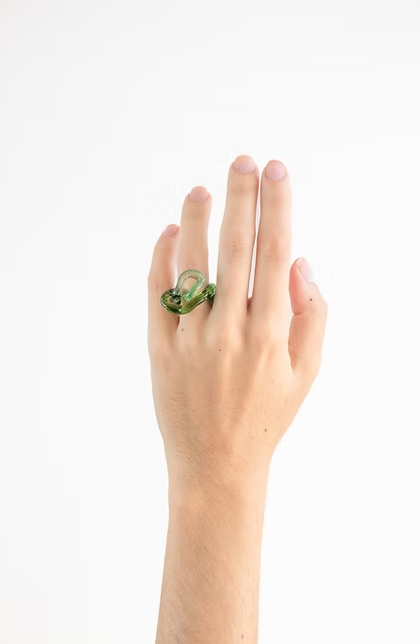 Anillo Interconexión Turquesa
