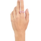 Anillo Remolino Rosado