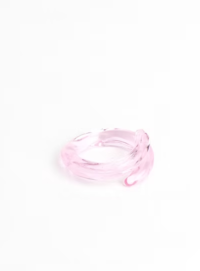 Anillo Remolino Rosado