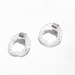 Aretes Remolino Blanco