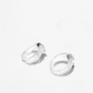 Aretes Remolino Blanco