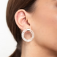 Aretes Remolino Blanco