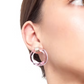 Aretes Remolino Rosado