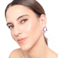 Aretes Remolino Rosado