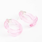 Aretes Remolino Rosado