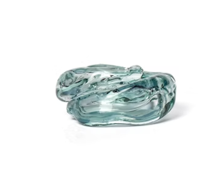 Anillo Soplo Remolino Azul