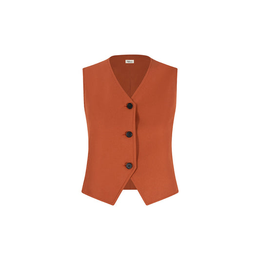 Corset Top Terracota