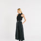 Top Surcos Trenza Negro