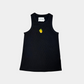 Top Lemon Black Tank