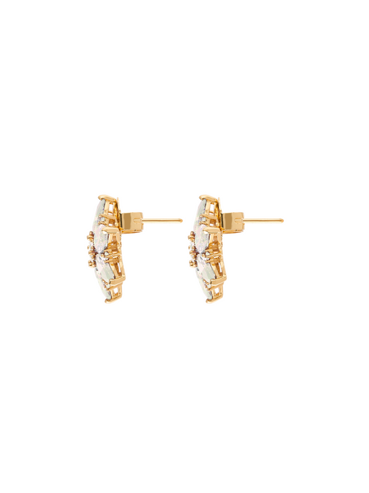 Topos Flor Crystal Dorados