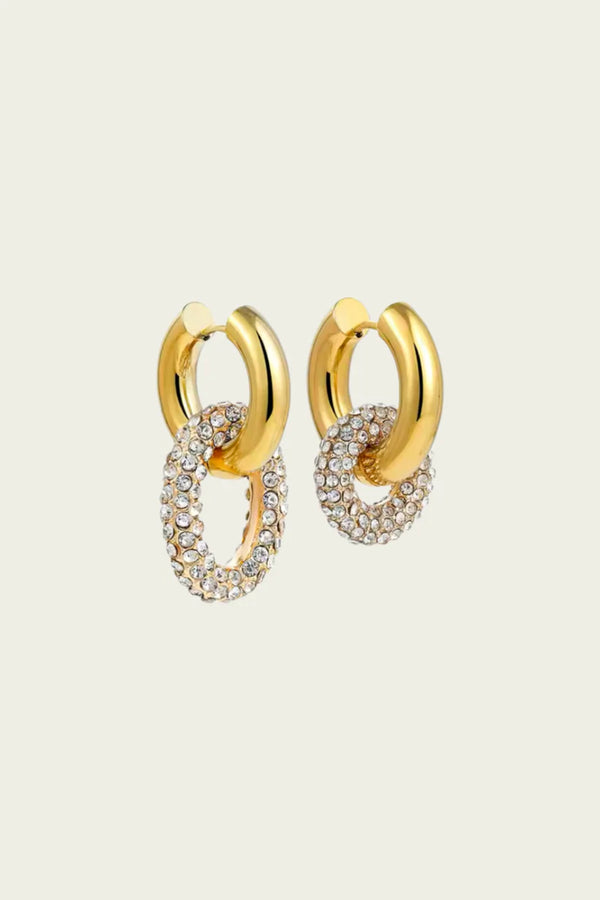 Aretes Gina Circones Oro