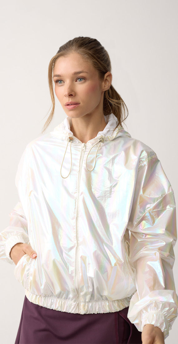 Chaqueta Feme Holographic