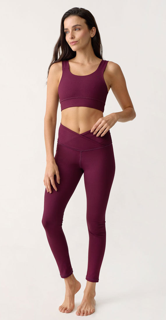Legging Femme Plum