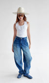 Jean Barrel Indigo