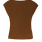 Top Cherry Knit Marron