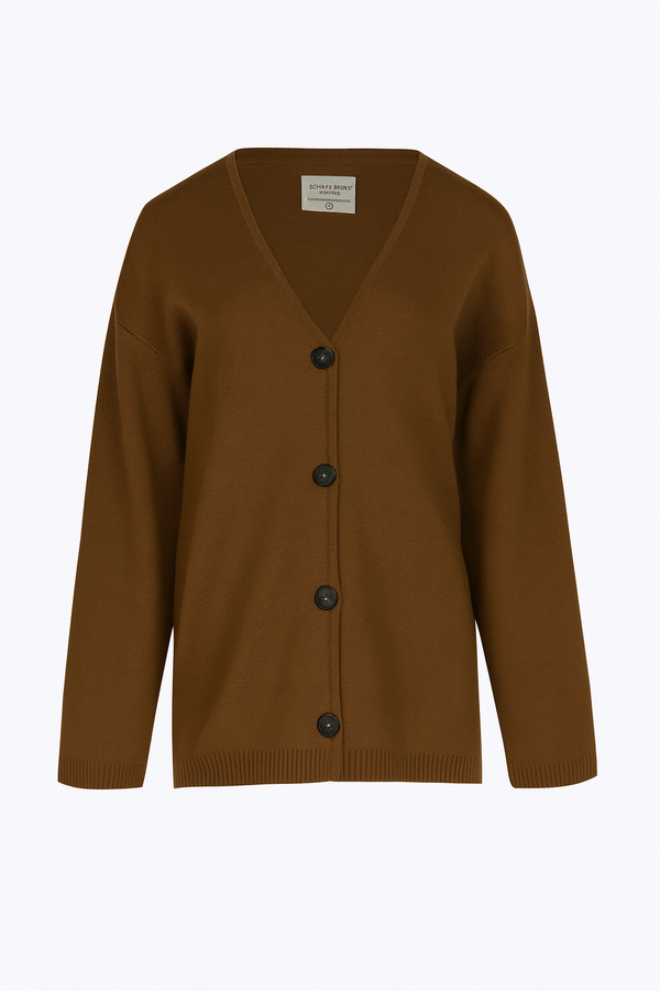 Sweater Almond Milk Knit Marron