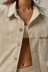 Camisa Hamada Oversized, Bordes