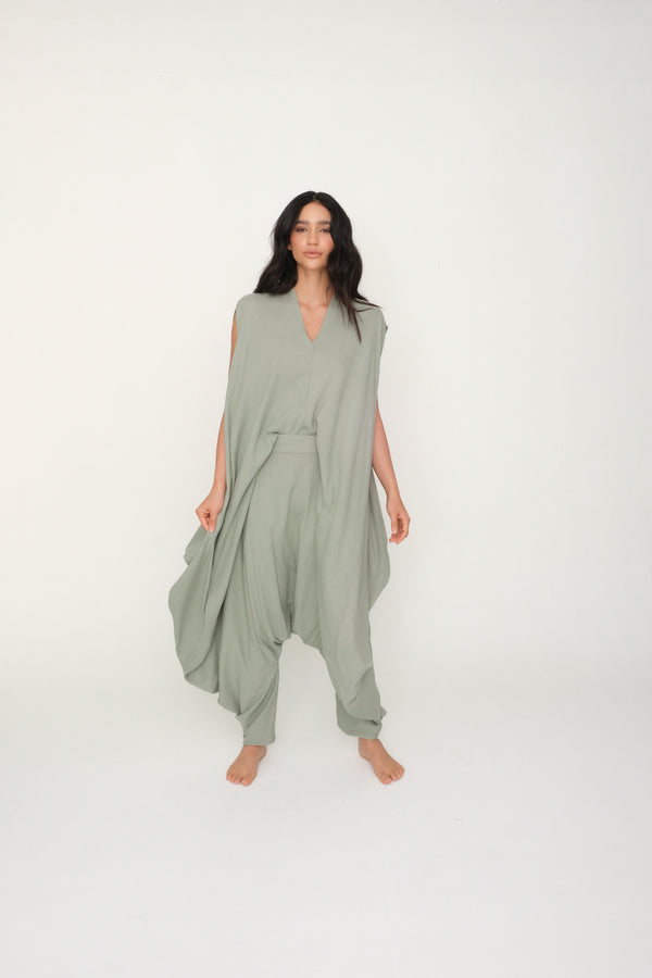 Vestido Miaroma Verde Mente