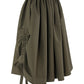 Skirt Cotton Coulisse Verde