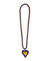 Collar Long Lucky Me Azul Oscuro