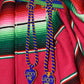 Collar Long Lucky Me Azul Oscuro