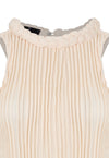 Top Surcos Trenza Crudo
