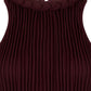 Top Surcos Trenza Vino