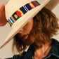 Sombrero Mexican Hat BLanco Talla M