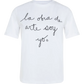 Camiseta Clasica Lodasy Letras Negras